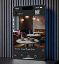 Instagram Spiegel mit LED | Social Mirror by DEQORA